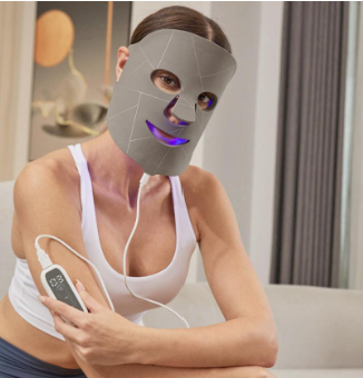 LED Red Light Facial Skincare Mask