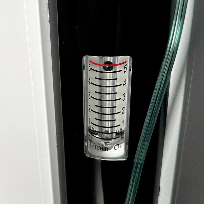 Oxygen meeter on the Baxtar Oxygen Generator