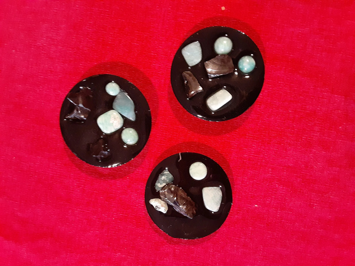 Pendants with Elite Shungite Stones and Amazonite Stones - USA Med Bed