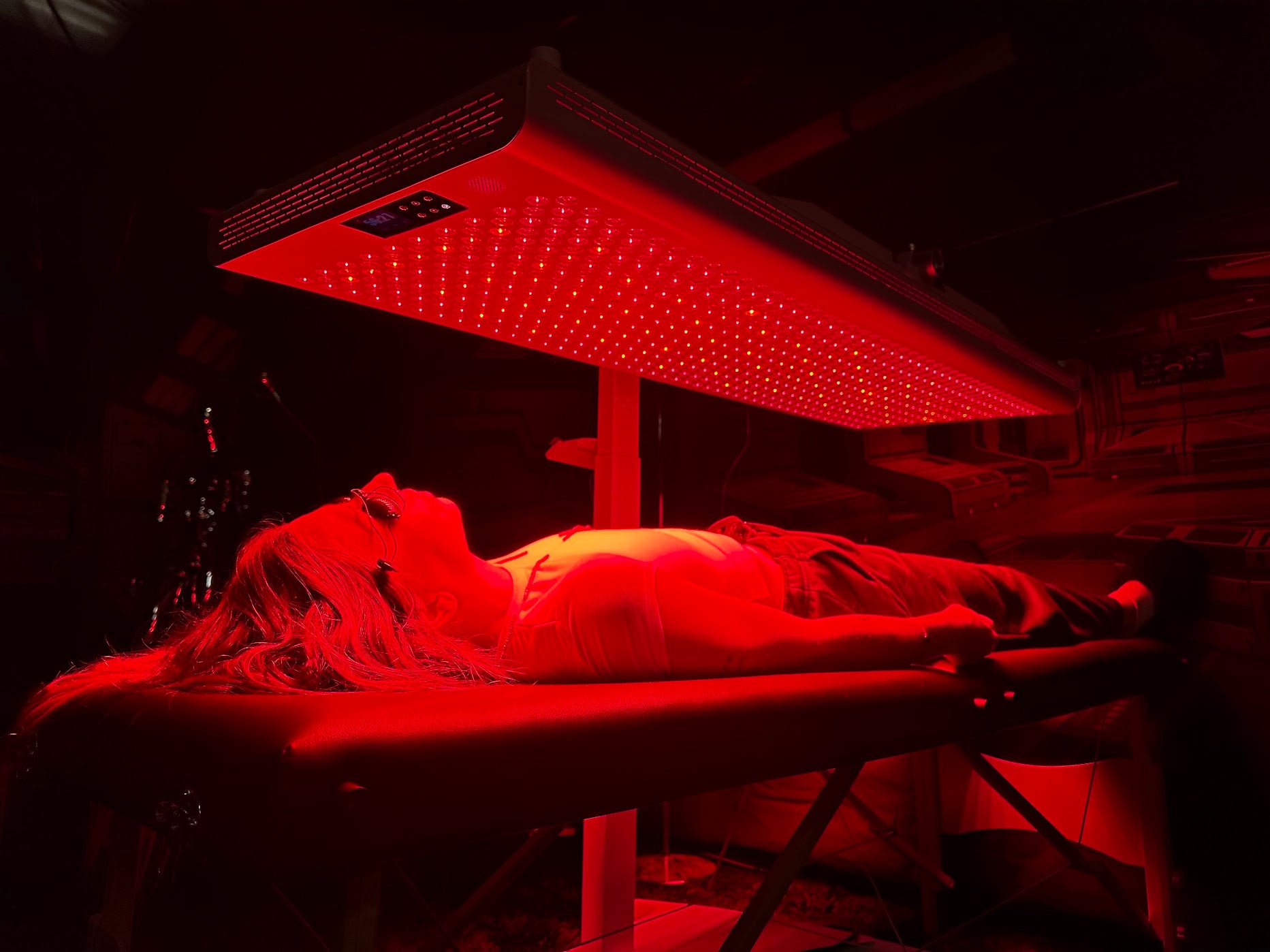 Full Body Red Light Therapy Panel with Full Electric Base
