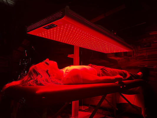 Full Body Red Light Therapy Panel with Full Electric Base