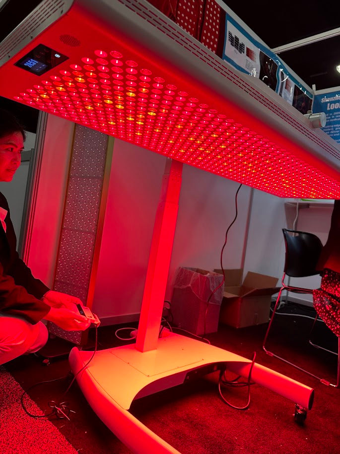 Full Body Red Light Therapy Panel with Full Electric Base