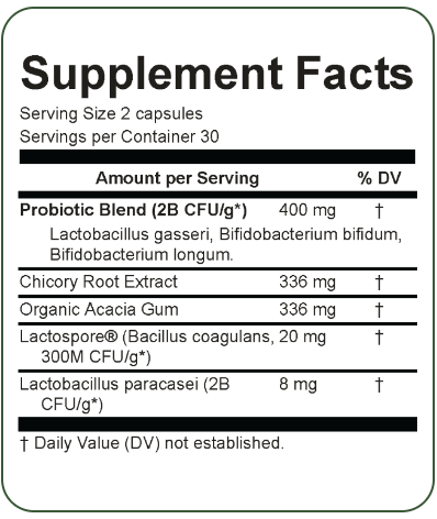Advanced Probiotic Blend - 60 ct