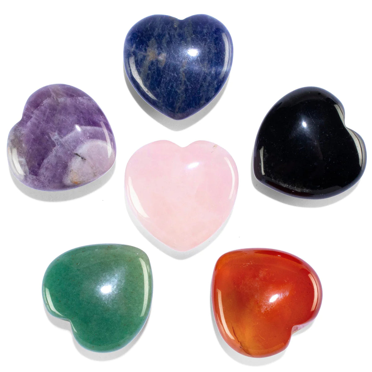 Mini Gemstone Heart Bundle