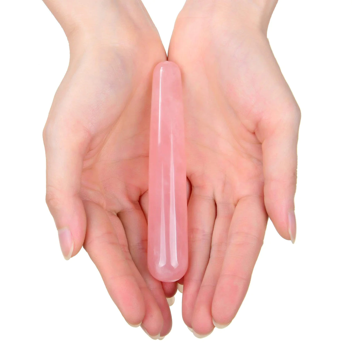 Rose Quartz Gemstone Wand