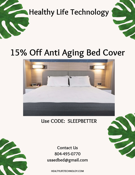 Anti Aging Bed Cover (DISCOUNT CODE SAVINGS)