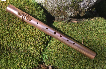 Copper Whistle Flute