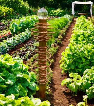 ElectroCulture Garden Antenna