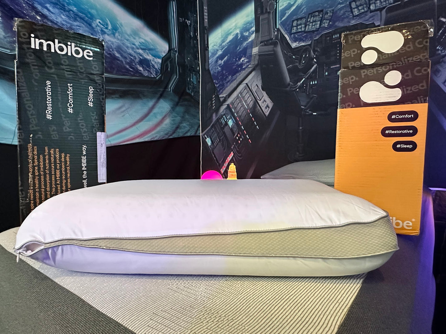 imbible luxury pillow for restoration and comfort