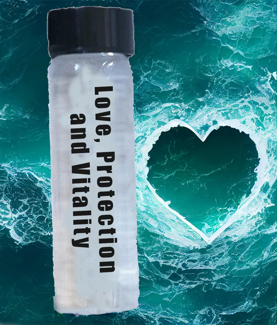 Love-Protection-and-Vitality Plasma Energy Water Vial 