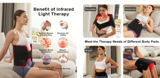 250 LED Super Large Red Light Therapy Pad