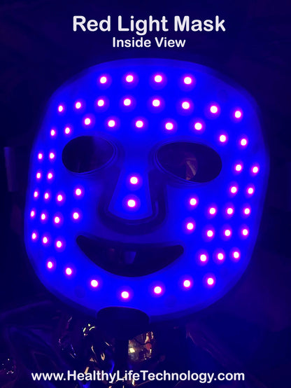 LED Red Light Facial Skincare Mask
