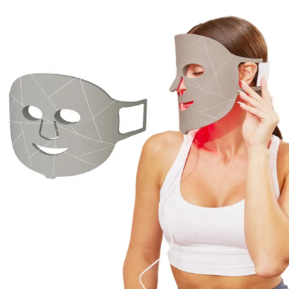 LED Red Light Facial Skincare Mask