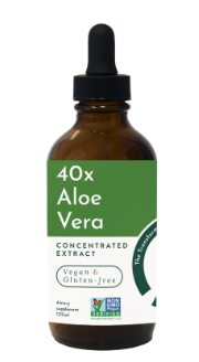 40x Aloe Vera Concentrate - 4.2 oz.