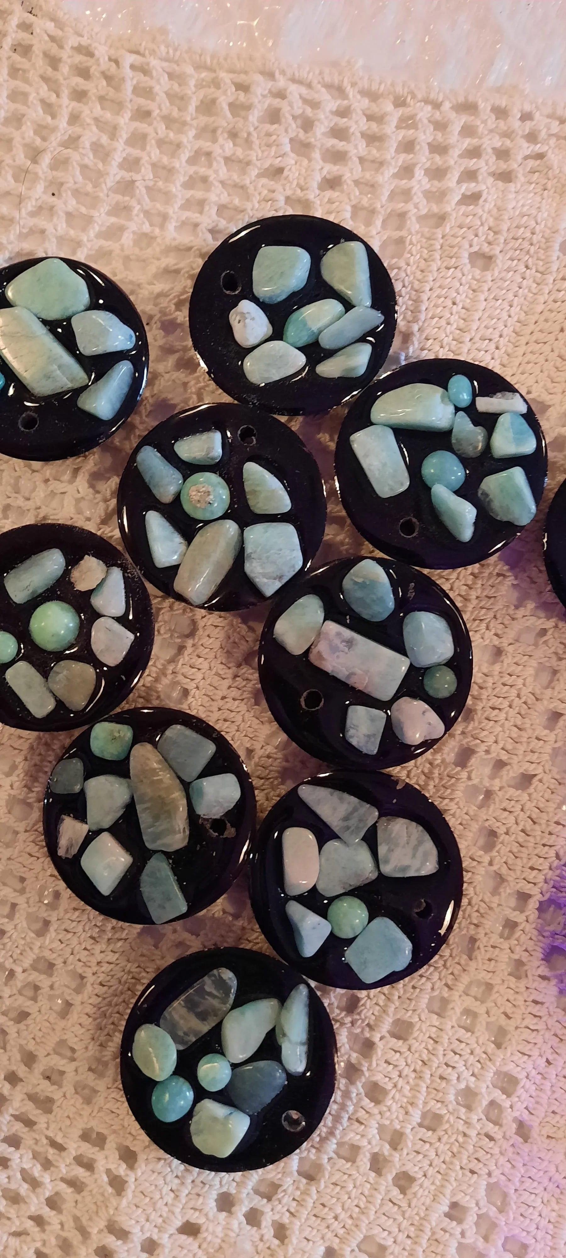 Sole Support Pendant + Amazonite Small Size - USA Med Bed