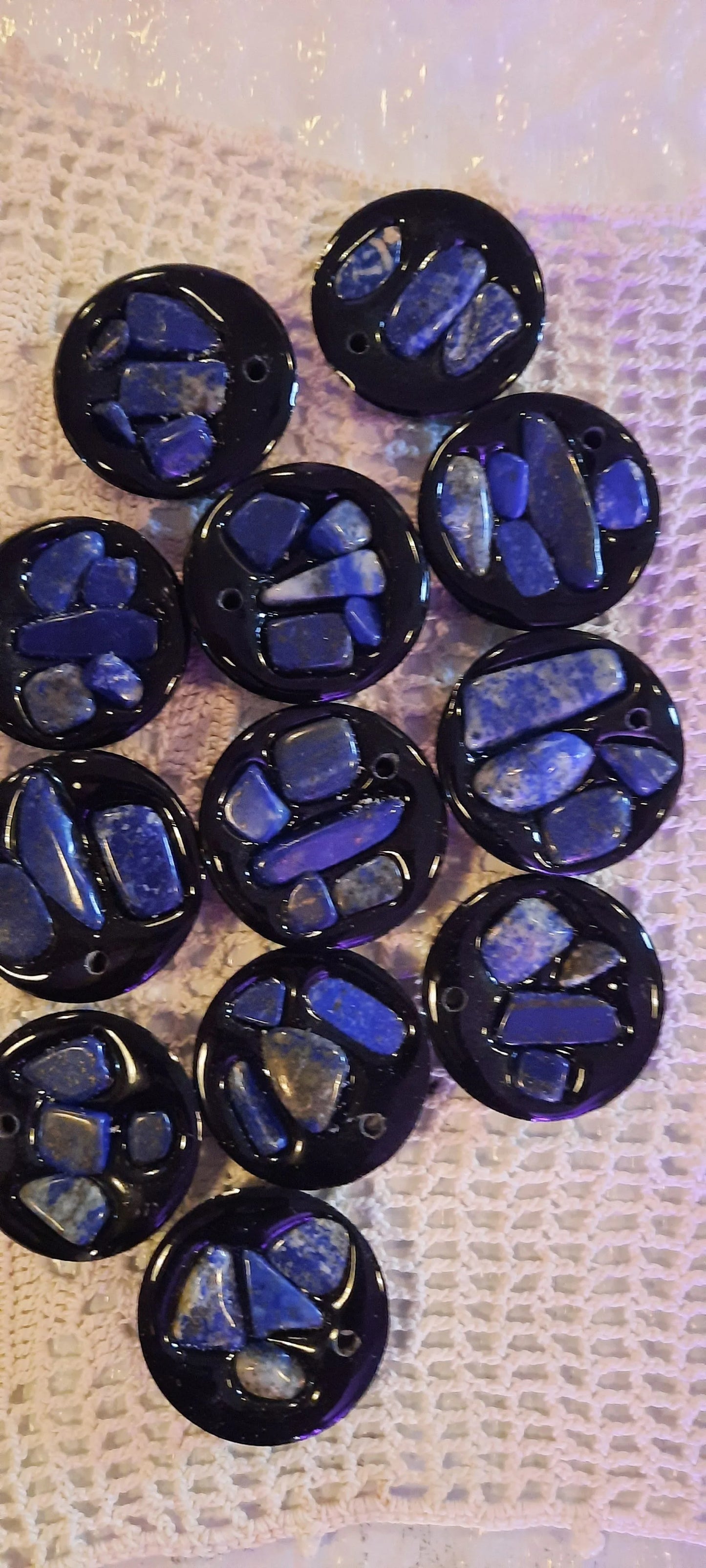 Sole Support Pendant + Lapis Small Size - USA Med Bed