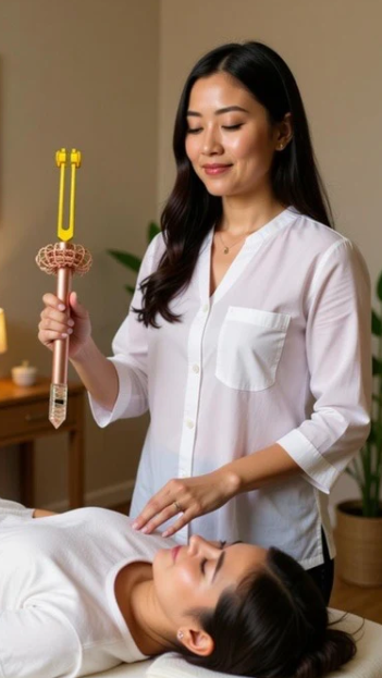 Sound Saber - Tuning Fork Therapy Wand (fork not included)