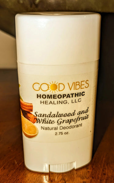 Sandalwood and White Grapefruit Deodorant